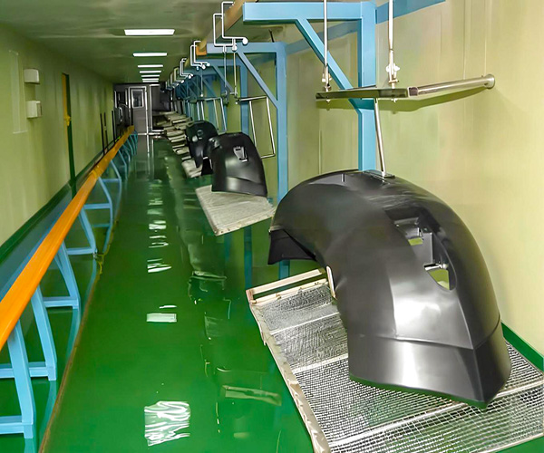 河南某汽車零部件噴漆流水線升級(jí)案例